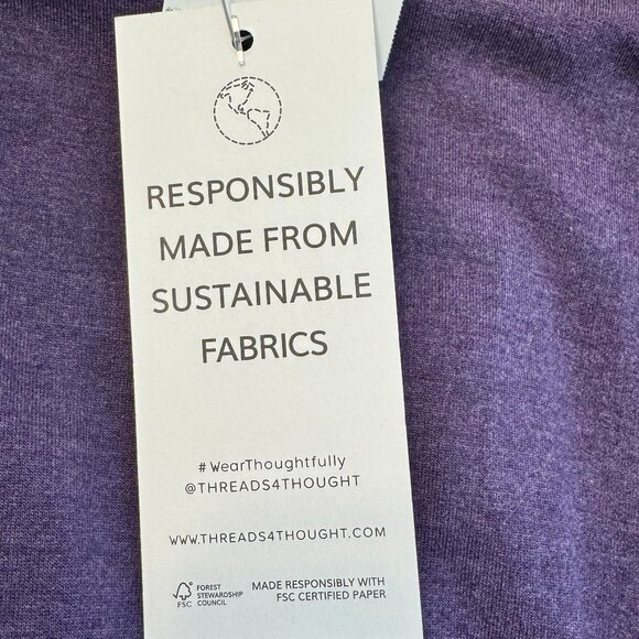 Purple Open Back Sweater - Picture 3 of 4